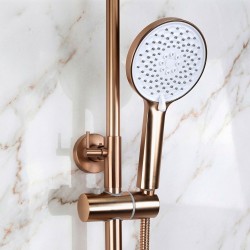 Zestaw natryskowy Rea Ontario Miedź Szczotkowana