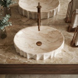 Umywalka nablatowa Rea Aurelia Reno