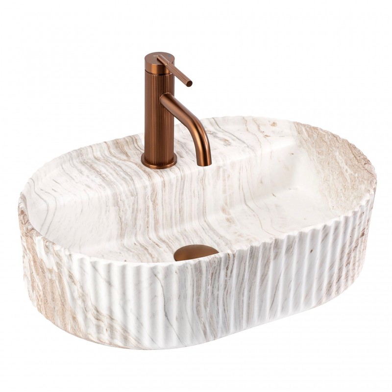 Umywalka nablatowa Rea Marcela 50 Kallisto