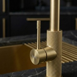 Bateria kuchenna Rea Master Złota Szczotkowana