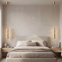 Lampa wisząca LED G150-3CP Gold Złota Szczotkowana