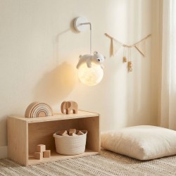 LAMPA ŚCIENNA KINKIET WHITE BEAR G161-1W
