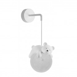 LAMPA ŚCIENNA KINKIET WHITE BEAR G161-1W