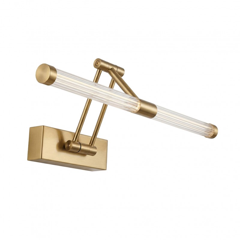 Kinkiet łazienkowy LED APP1899-1W 40cm Złoty Szczotkowany