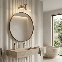 Kinkiet łazienkowy LED APP1899-1W 40cm Złoty Szczotkowany