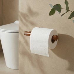 Uchwyt na papier toaletowy 39105 ORI Miedź Szczotkowana