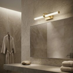 Kinkiet łazienkowy LED APP1885-1W 40cm Złoty Szczotkowany