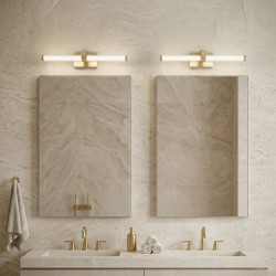 Kinkiet łazienkowy LED APP1883-1W 40cm Złoty