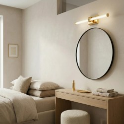 Kinkiet łazienkowy LED APP1883-1W 40cm Złoty