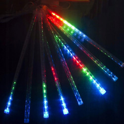 Lampki Kolorowe światełka LED sople