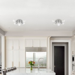 Lampa Sufitowa Reflektor Metalowa APP707-5c CHROM