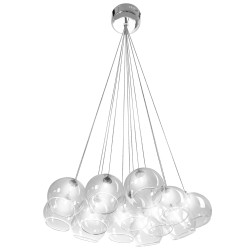 Lampa Sufitowa Wisząca Szklane Kule APP561-13CP