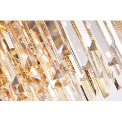 Lampa kryształowa wisząca APP1473-CP złota