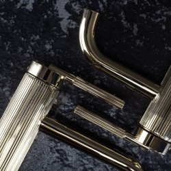 Bateria Umywalkowa REA Argon Złota Niska