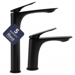 Bateria umywalkowa Rea  AVALON CZARNA NISKA