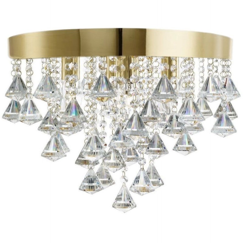 Lampa kryształowa plafon APP1655-3CP