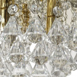 Lampa kryształowa plafon APP1655-3CP