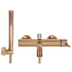 Bateria wannowa Rea Lungo Miedź