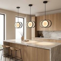 Lampa wisząca LED APP1554-CP Black