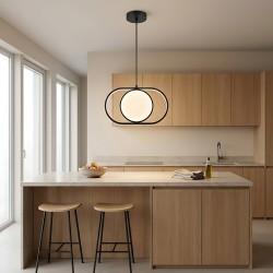 Lampa wisząca LED APP1554-CP Black