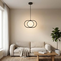 Lampa wisząca LED APP1554-CP Black