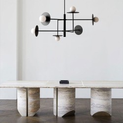 Lampa wisząca APP1668-6CP Black