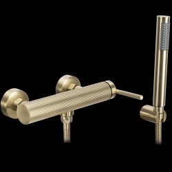 Bateria prysznicowa REA Argon ZŁOTA SZCZOTKOWANA