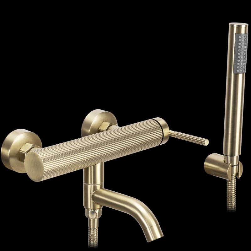 Bateria wannowa REA Argon Złota szczotkowana