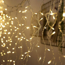 Lampki kurtyna LED sople 3m