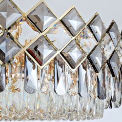 Lampa kryształowa wisząca APP1539-12CP80 Gold