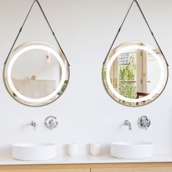 LUSTRO ŚCIENNE LED Z PASKIEM 60cm YH-3339