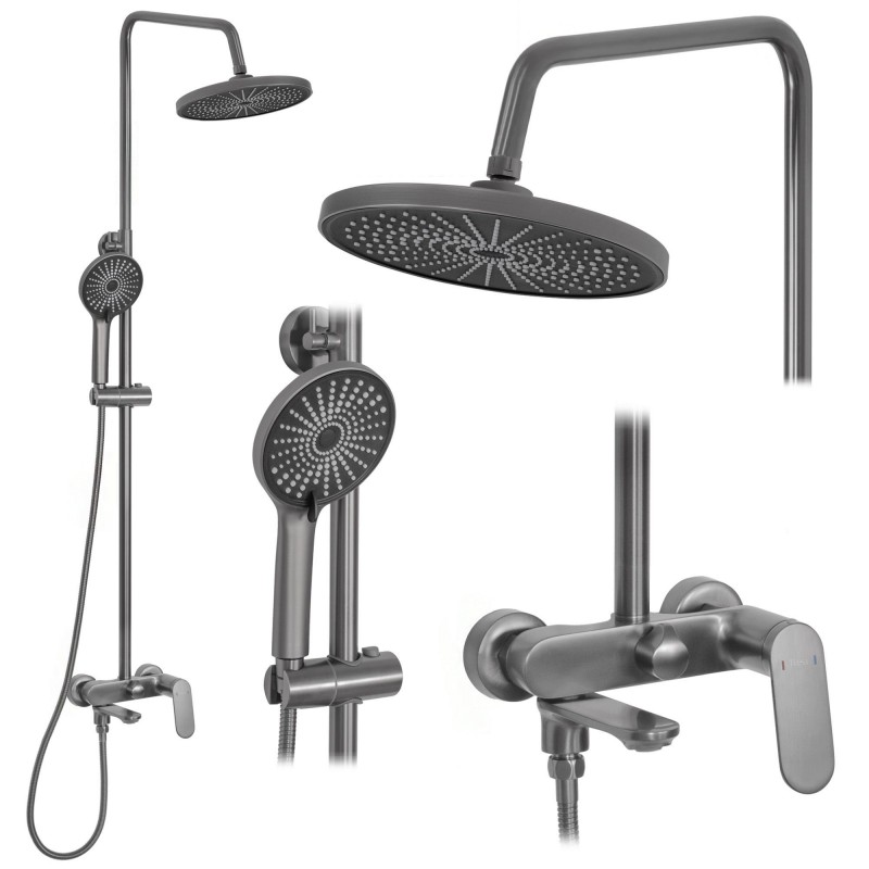 Zestaw Prysznicowy REA Marco Tytan