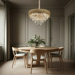 Lampa Wisząca z Kryształami G059-CP