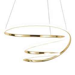 Lampa sufitowa nowoczesna LED G080-1CP Złota