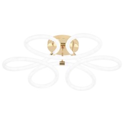 Lampa sufitowa nowoczesna LED G023-C Złota