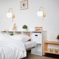 Kinkiet G091-1W Złoty