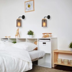 Kinkiet APP1814-1W Frosted Grey