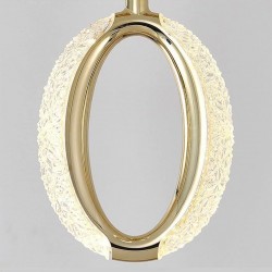 LAMPA WISZĄCA KRYSZTAŁOWA LED G114-1CP Złota