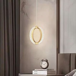 LAMPA WISZĄCA KRYSZTAŁOWA LED G114-1CP Złota