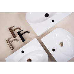 Umywalka nablatowa / ścienna Rea Kim 60