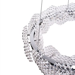 LAMPA WISZĄCA LED MS017-CP Chrom 57cm