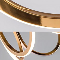 LAMPA WISZĄCA LED APP1749-CP Złota