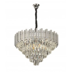 Lampa Wisząca z Kryształami G051-CP 50CM Chrom