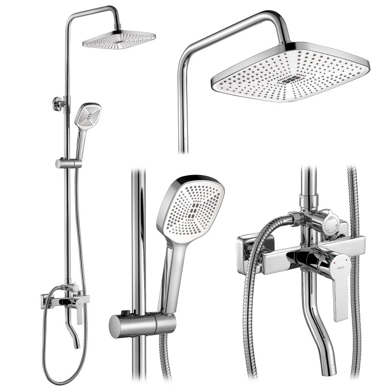 Zestaw Natryskowy REA ARGUS CHROM