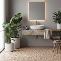 Umywalka Nablatowa REA Amelia ASH MATT