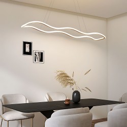 LAMPA SUFITOWA WISZĄCA LED LHJ027-CP 120cm Złota