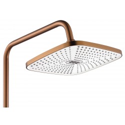 Zestaw Natryskowy REA ARGUS MIEDŹ SZCZOTKOWANA