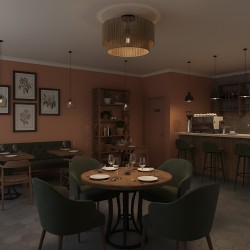 LAMPA SUFITOWA APP1838-1C