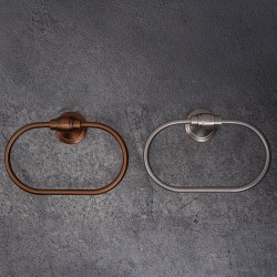 Wieszak łazienkowy RING 16101 Aristo Miedź Szczotkowana