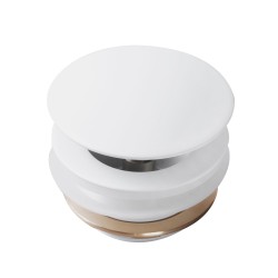 Korek wannowy uniwersalny Klik-Klak Rea Biały